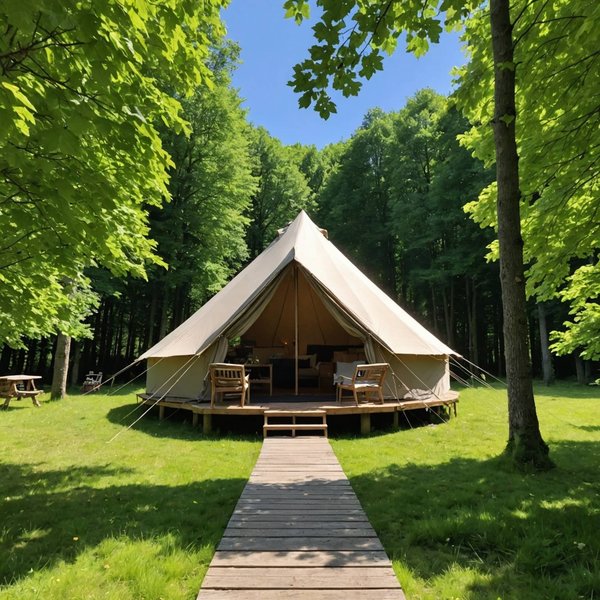 Erleben Sie Glamping in der Auvergne: Verbinden Sie Luxus mit Natur Pur!